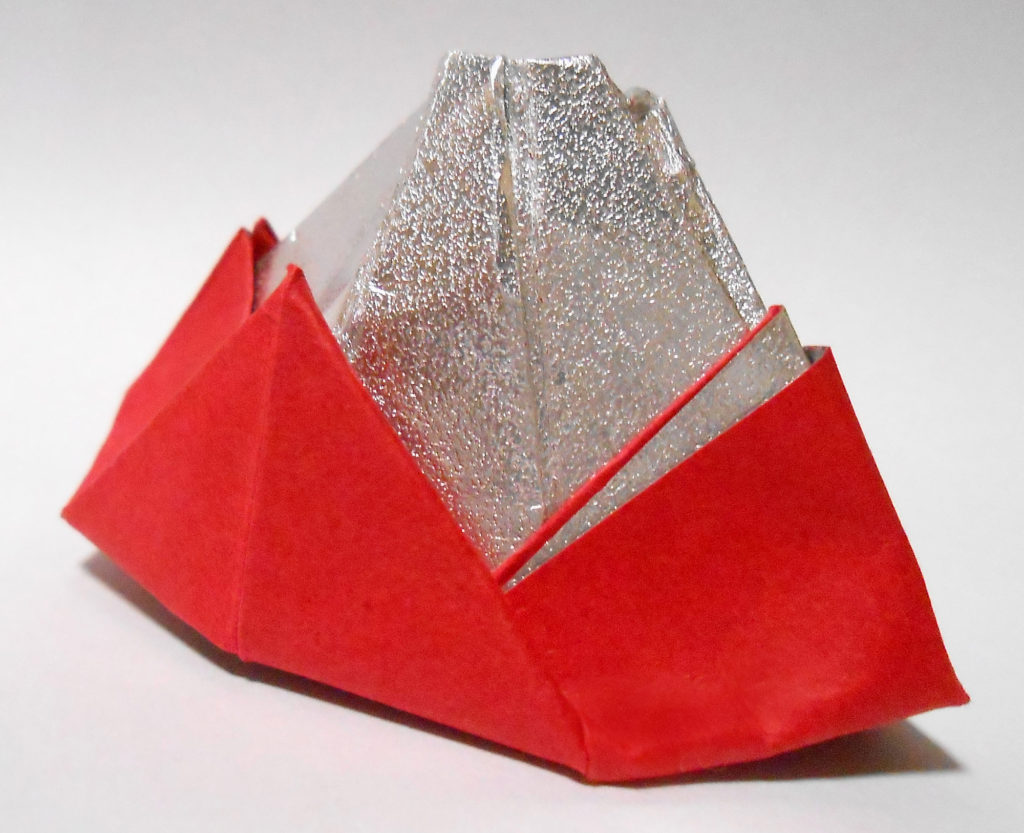 折り紙富士山・正月・お祝いの写真 無料素材 CC0 「素材ある」